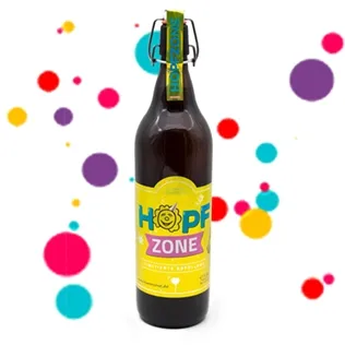 Humorzone-Bier von Landskron