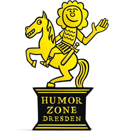 Logo Humorzone Goldener Reiter